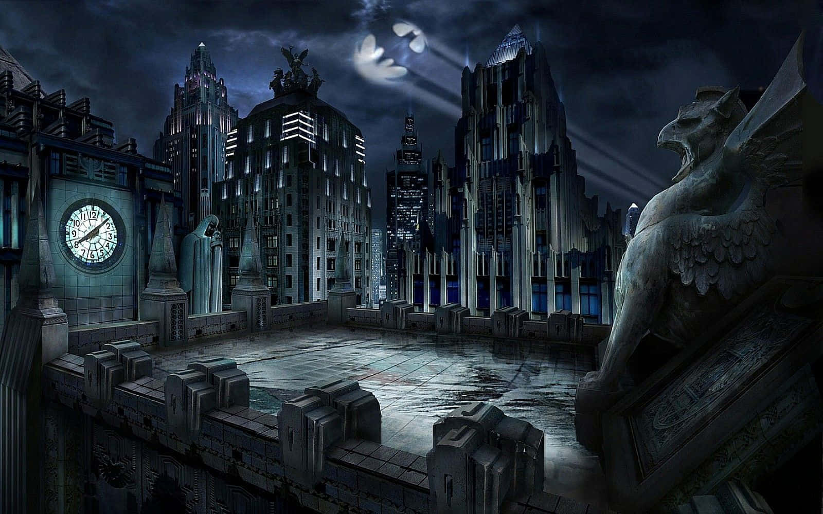 wallpaper ng lungsod ng batman - mga wallpaper