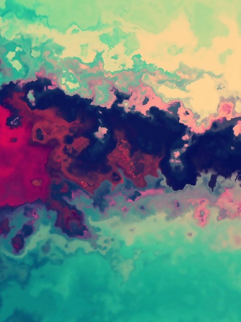 Watercolor Art iPad Mini Wallpaper