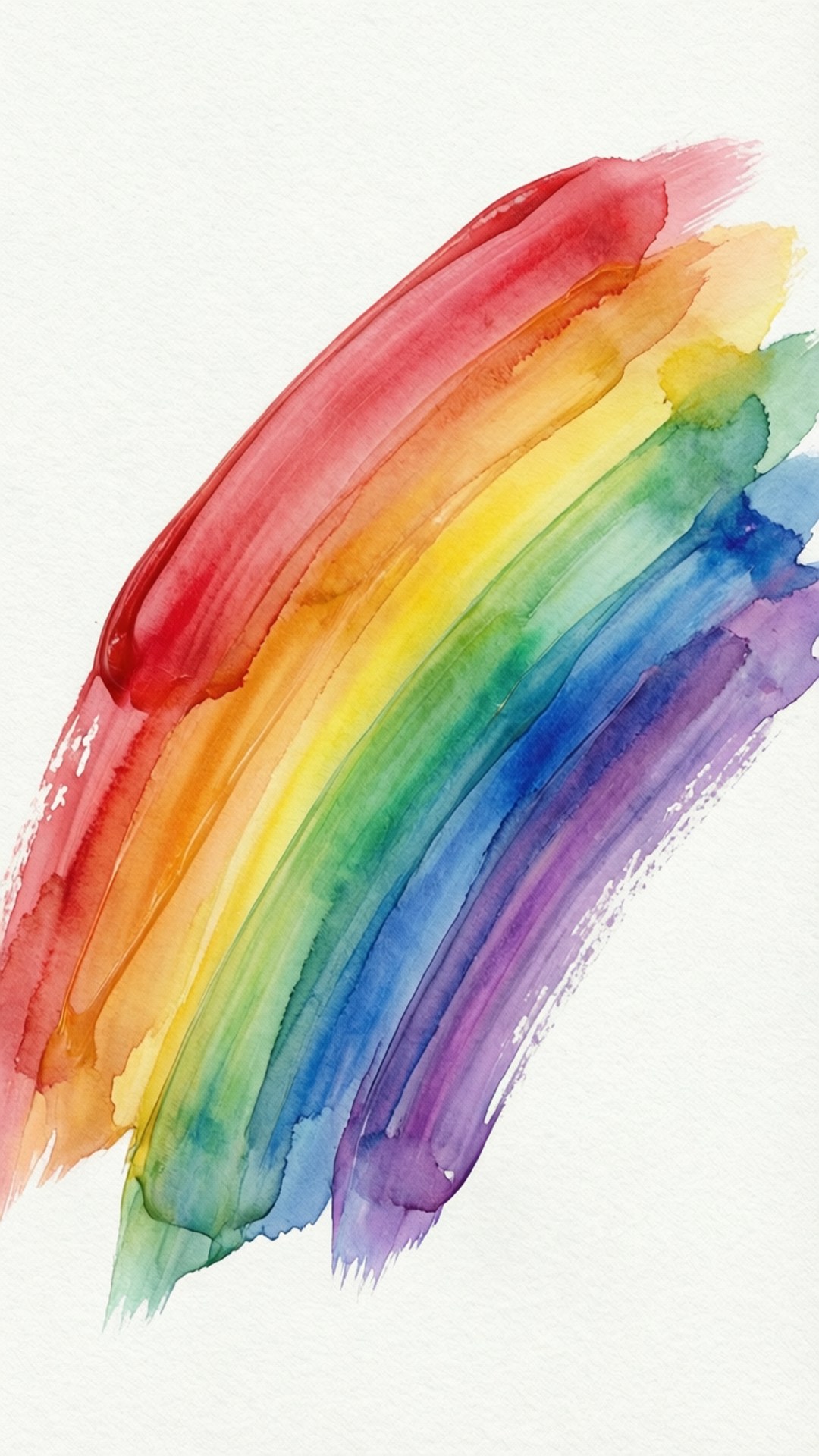 Watercolor Rainbow Wallpaper