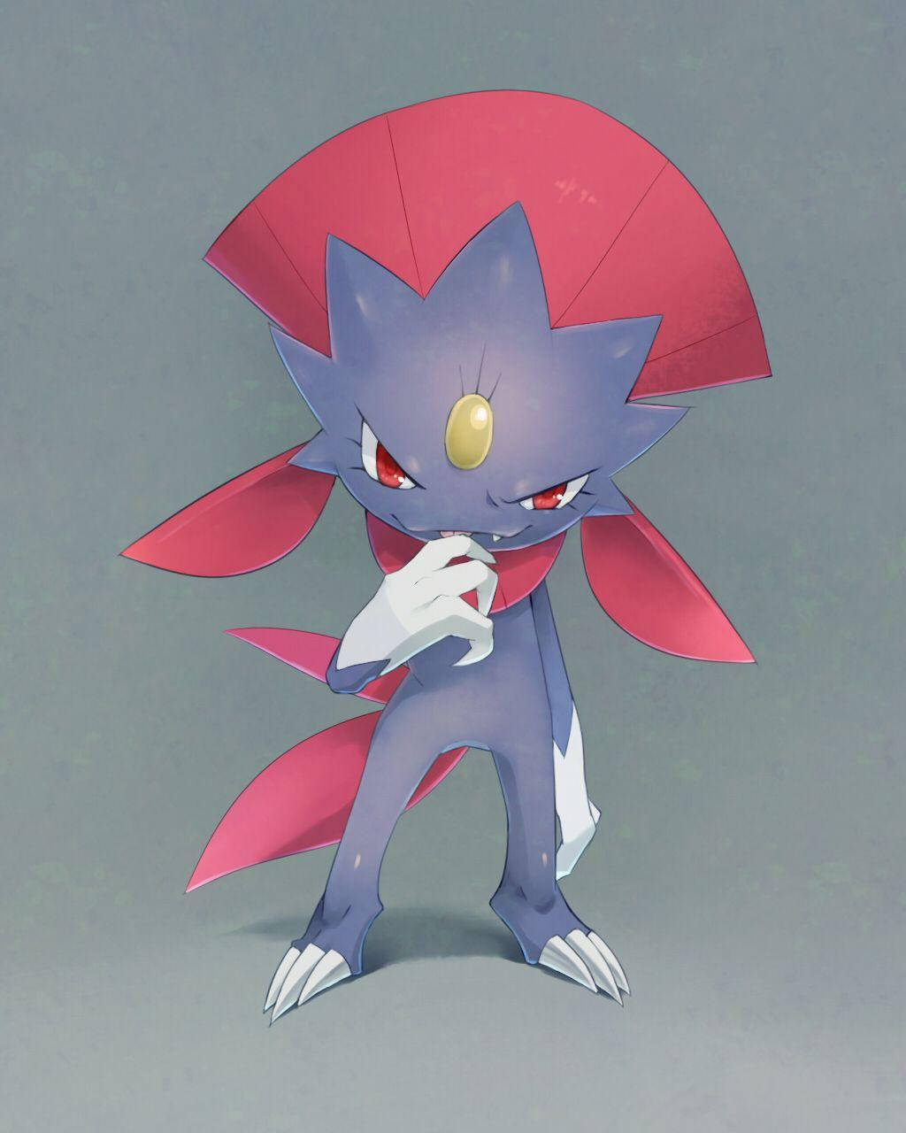 Weavile Nakangiting Nang-aasar Wallpaper