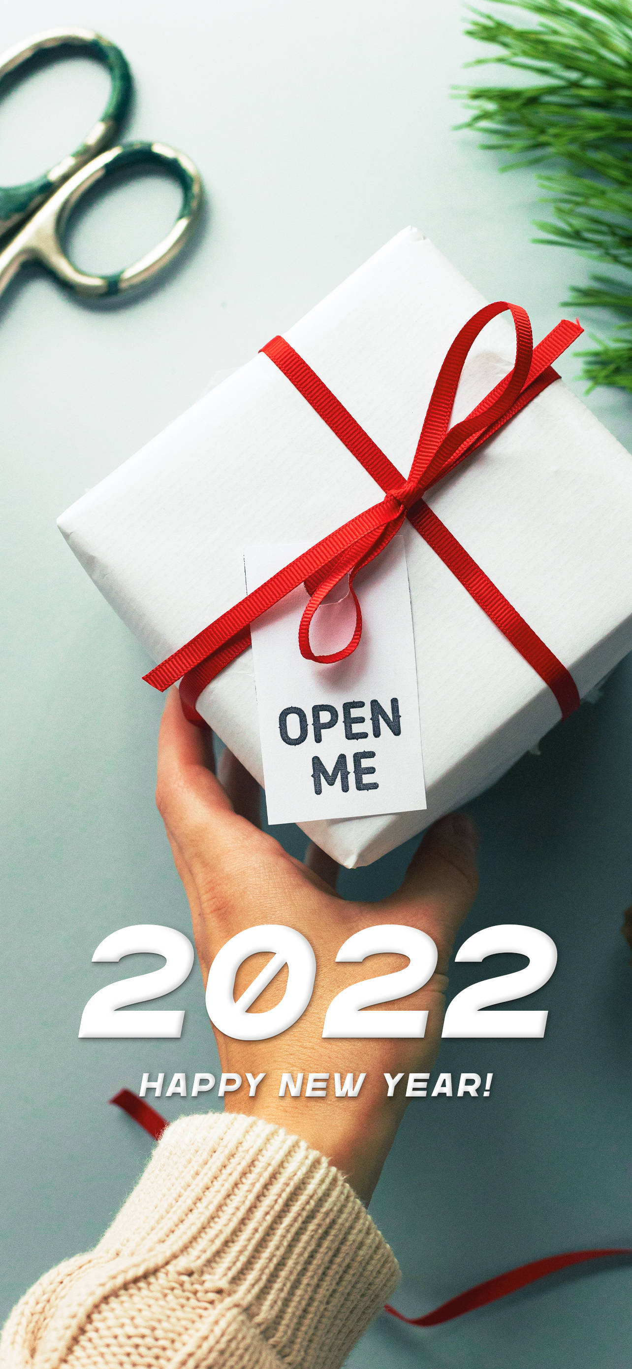Welcome in 2022 with Joy and Peace Wallpaper