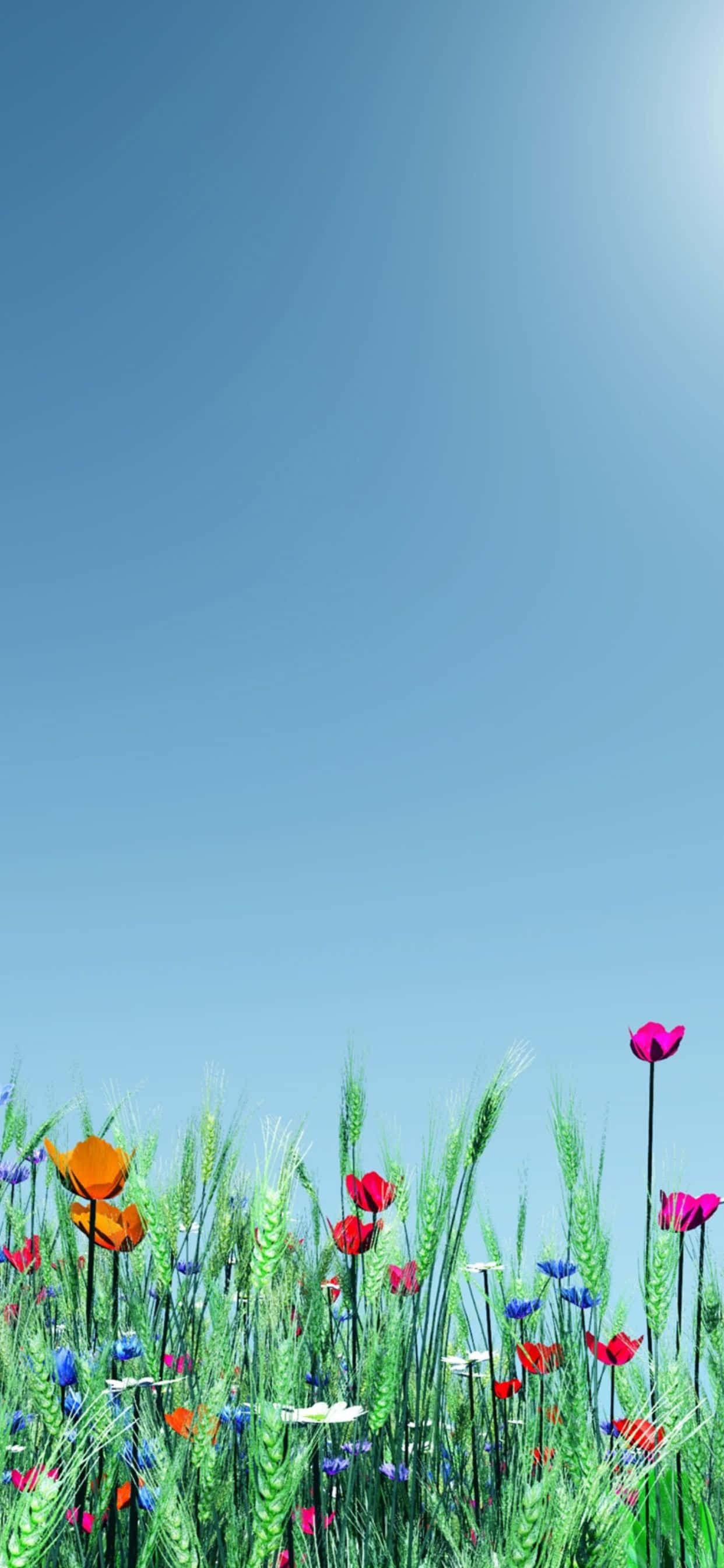 “Welcome Spring Gamit Ang Google Pixel 3” Wallpaper