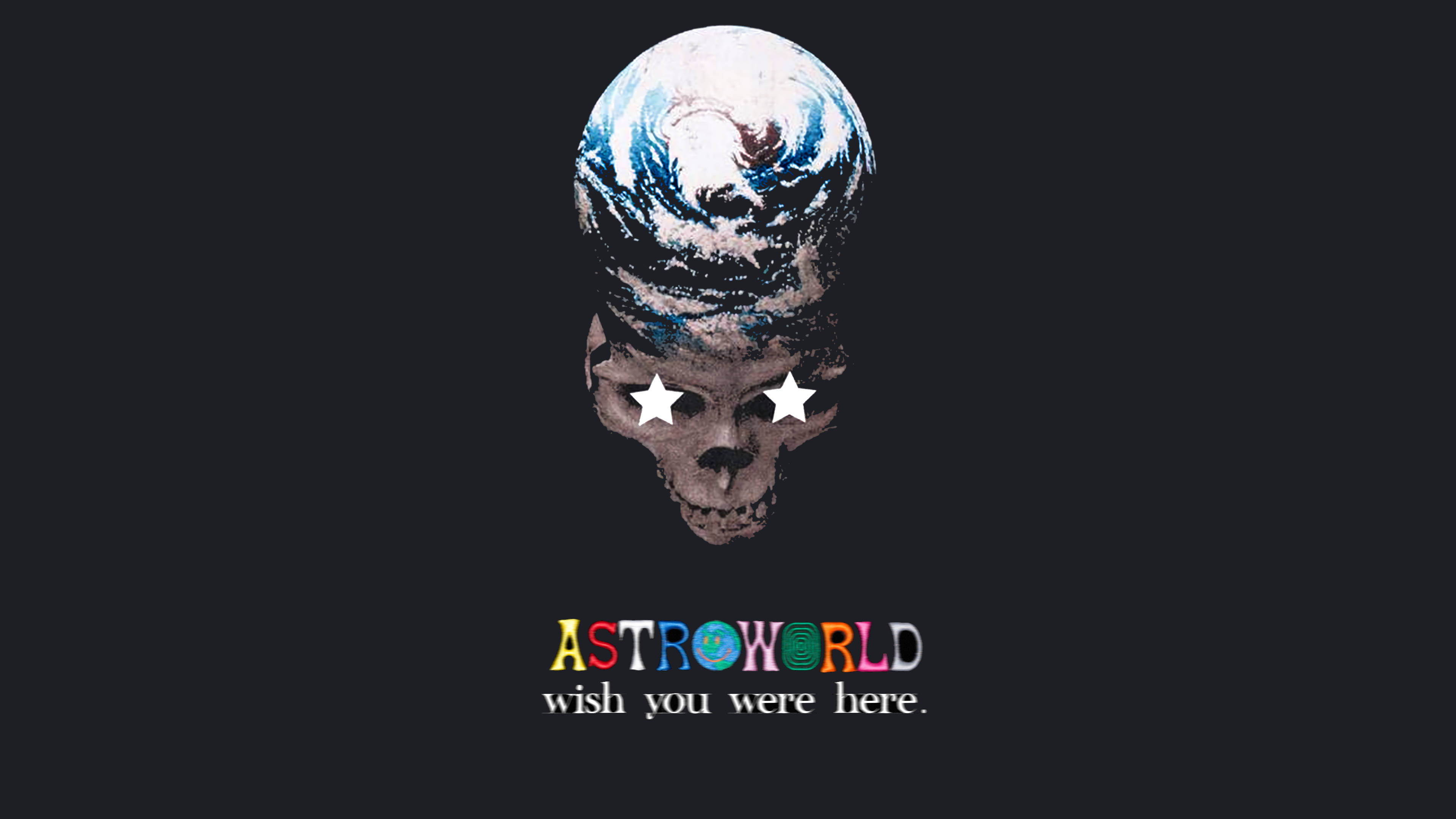 Welcome sa Dark and Mysterious Side ng Astroworld Wallpaper