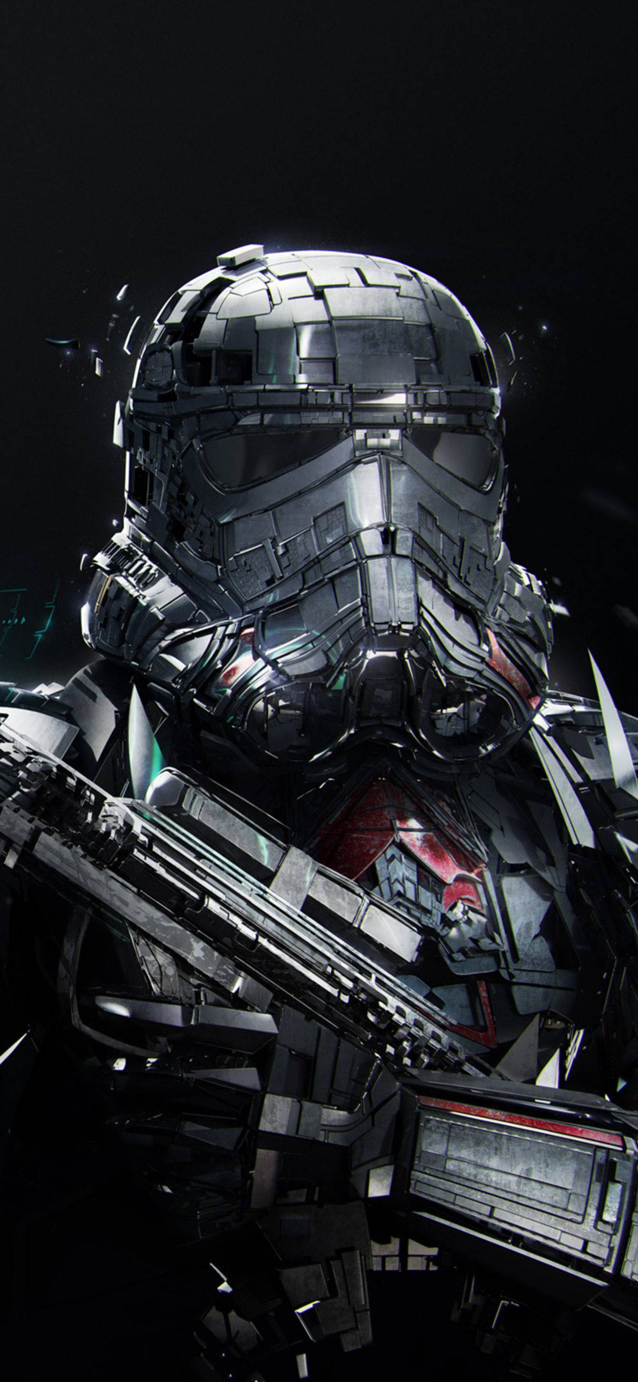 Well-armed Stormtrooper Star Wars 4K iPhone Wallpaper