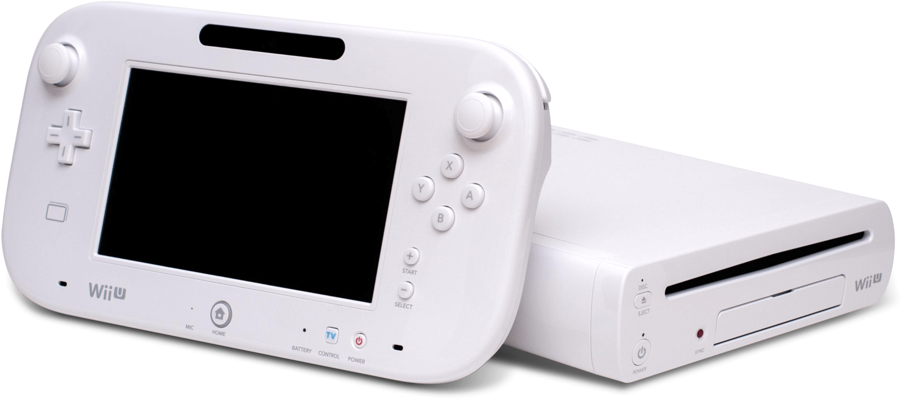 White Wii U Console at Gamepad Wallpaper