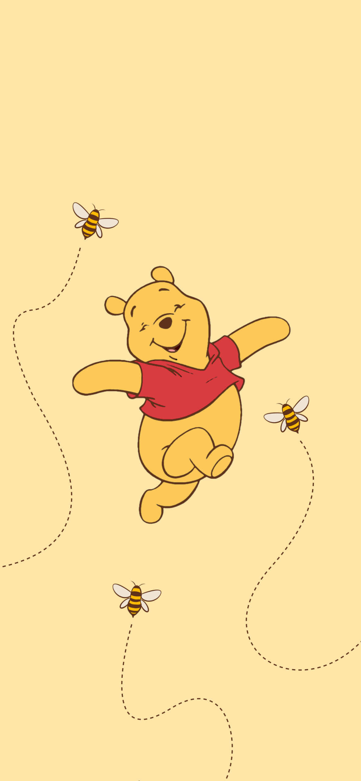 Winnie the Pooh at ang Kanyang mga Kaibigan sa Isang Nakakabighang Kagubatan Wallpaper