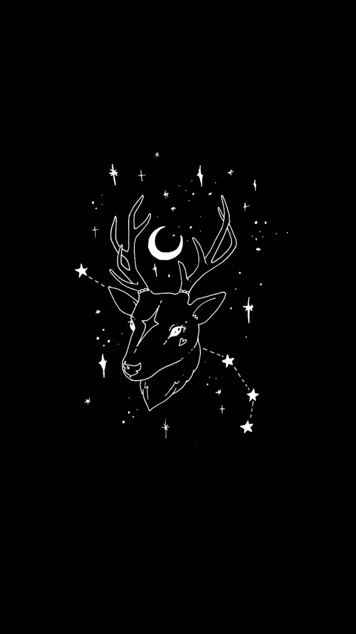 Witchy Aesthetic na Mahiwagang USA Wallpaper