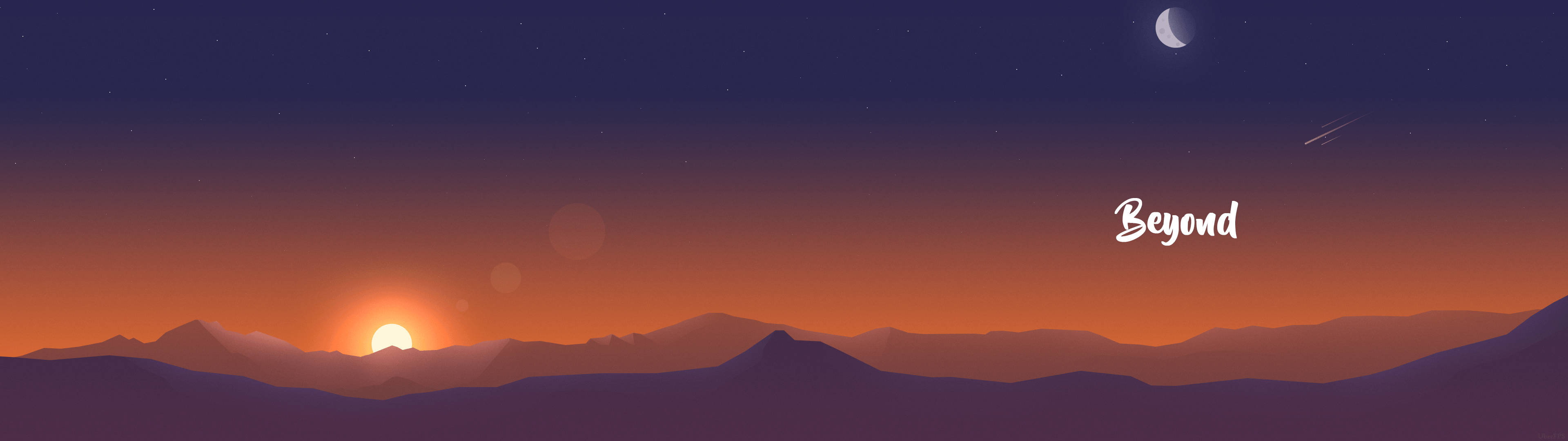 Magtrabaho ng Mas Matalino Gamit ang Dual Monitor Wallpaper
