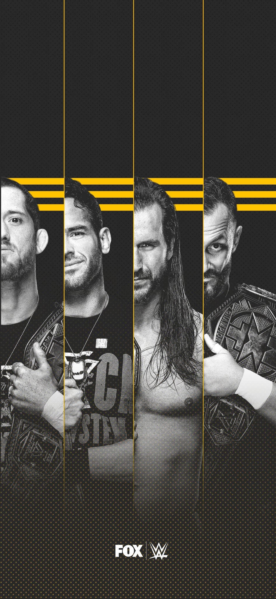 WWE Nxt Superstars Itim at Puti Wallpaper
