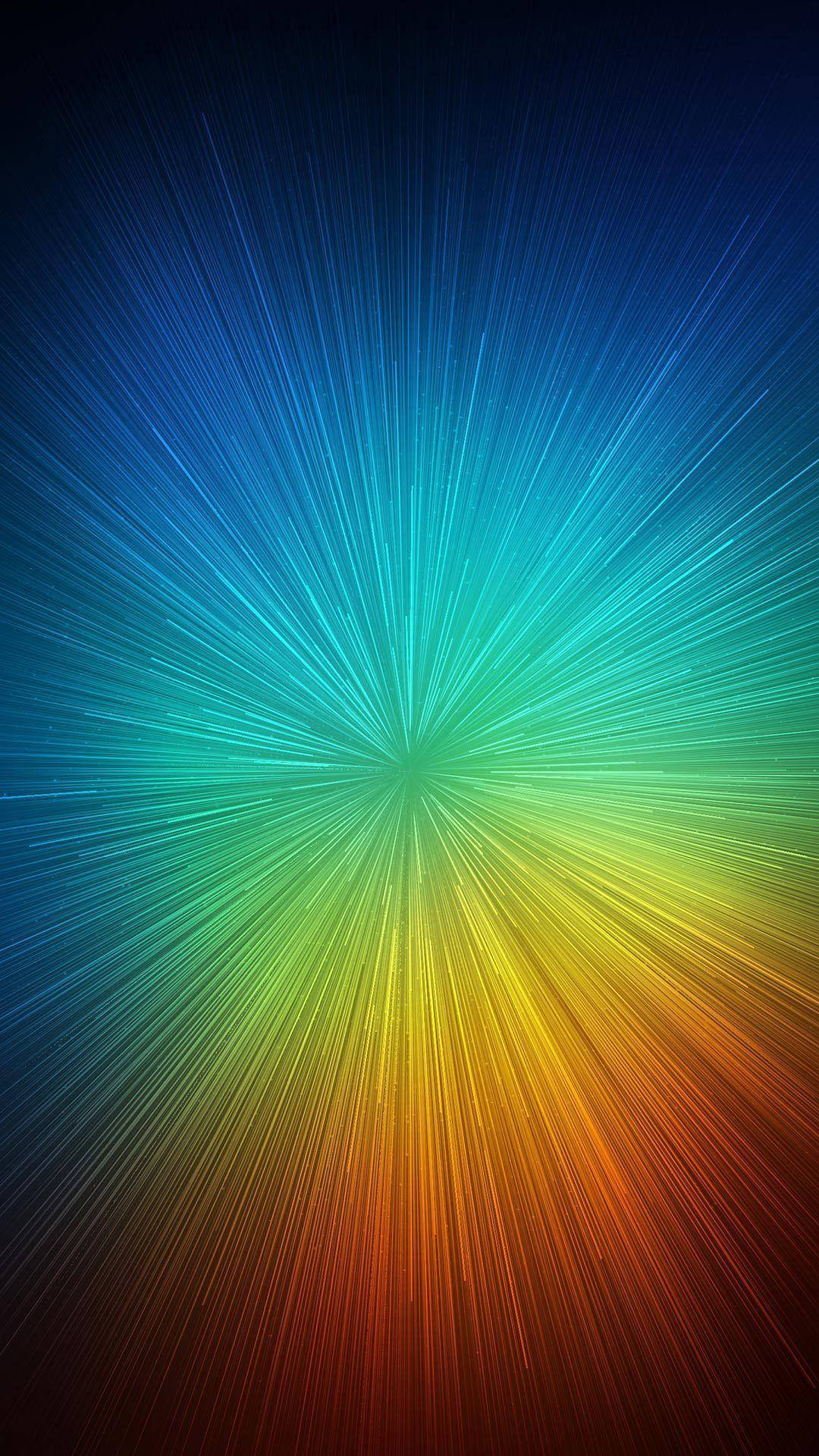Xiaomi Makulay na mga Linya Wallpaper