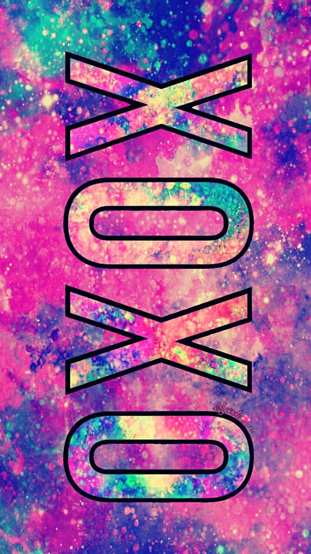 Xoxo sa Cute na Galaxy Wallpaper