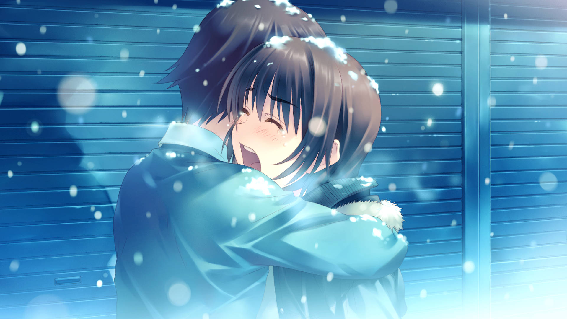 Yakap ng Anime White Album 2 Wallpaper