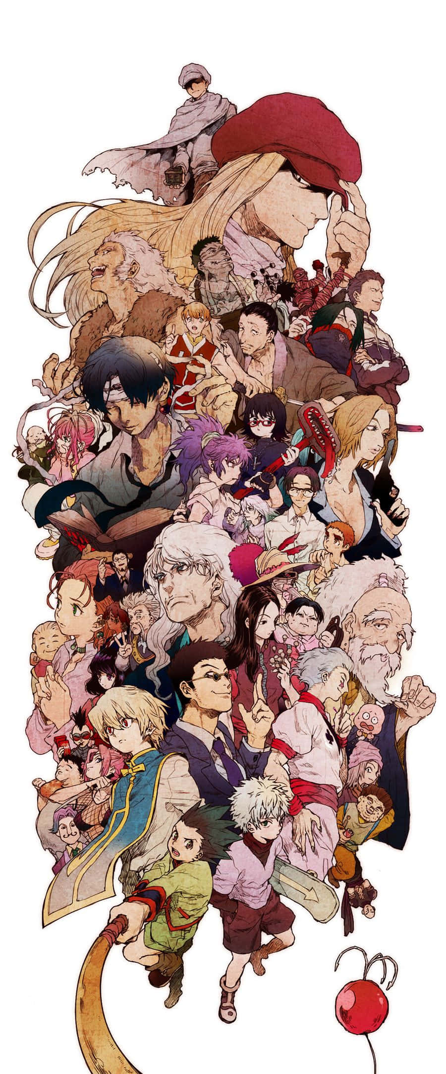 Yakapin ang adventure ng pagiging isang Hunter gamit ang Hunter x Hunter Aesthetic. Wallpaper