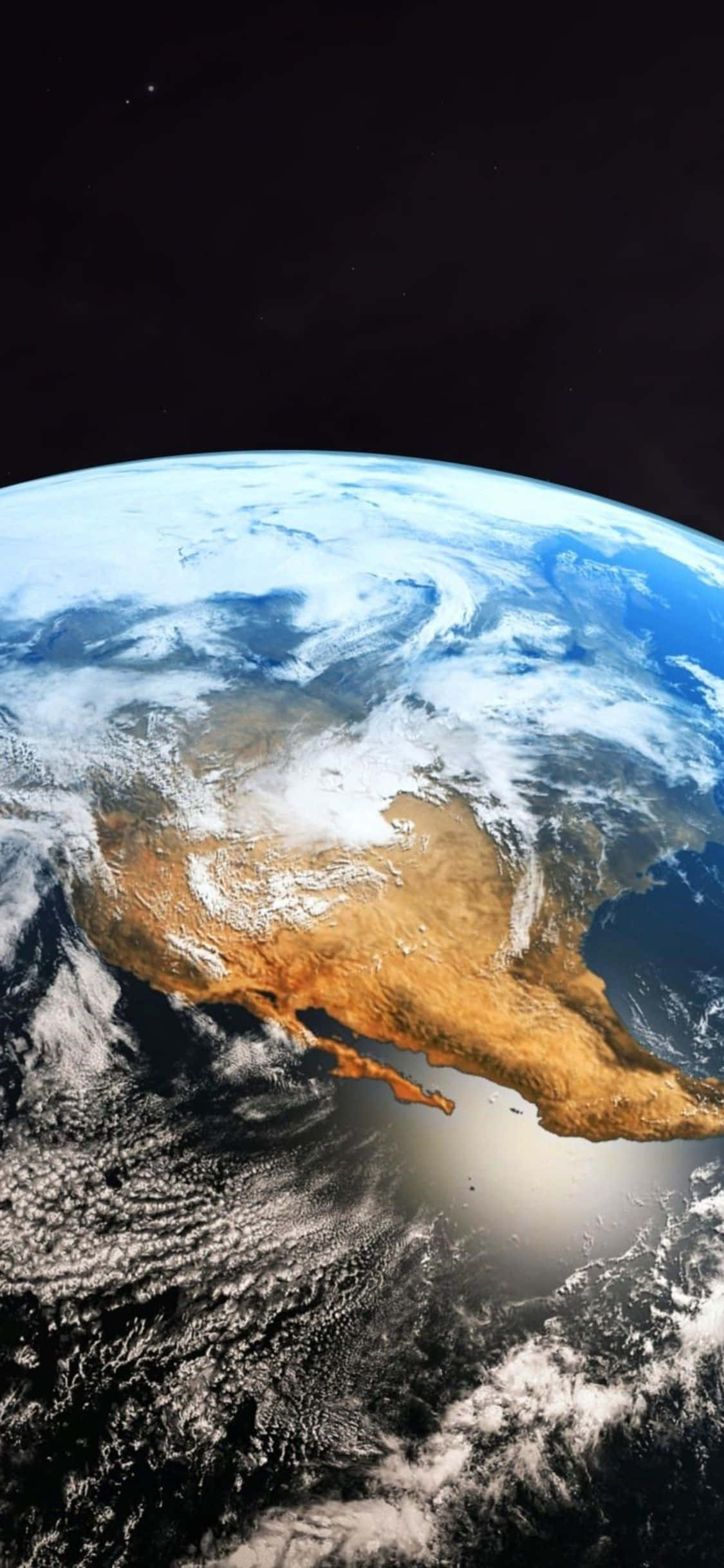 Yakapin ang ganda ng ating planeta sa iyong palad. Wallpaper