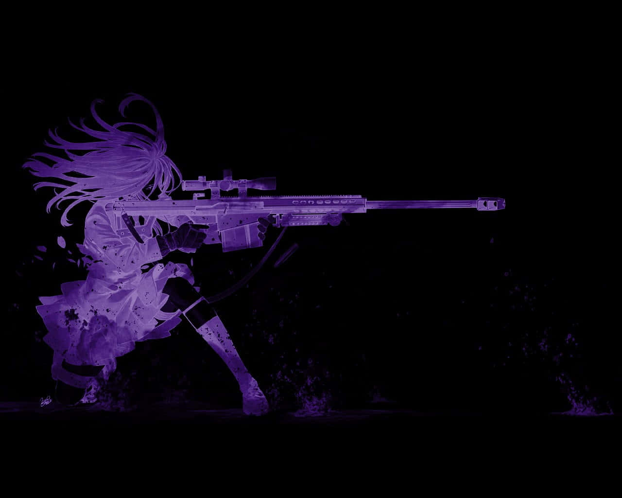 Yakapin ang ganda ng dark purple gamit ang aesthetic na wallpaper na ito. Wallpaper