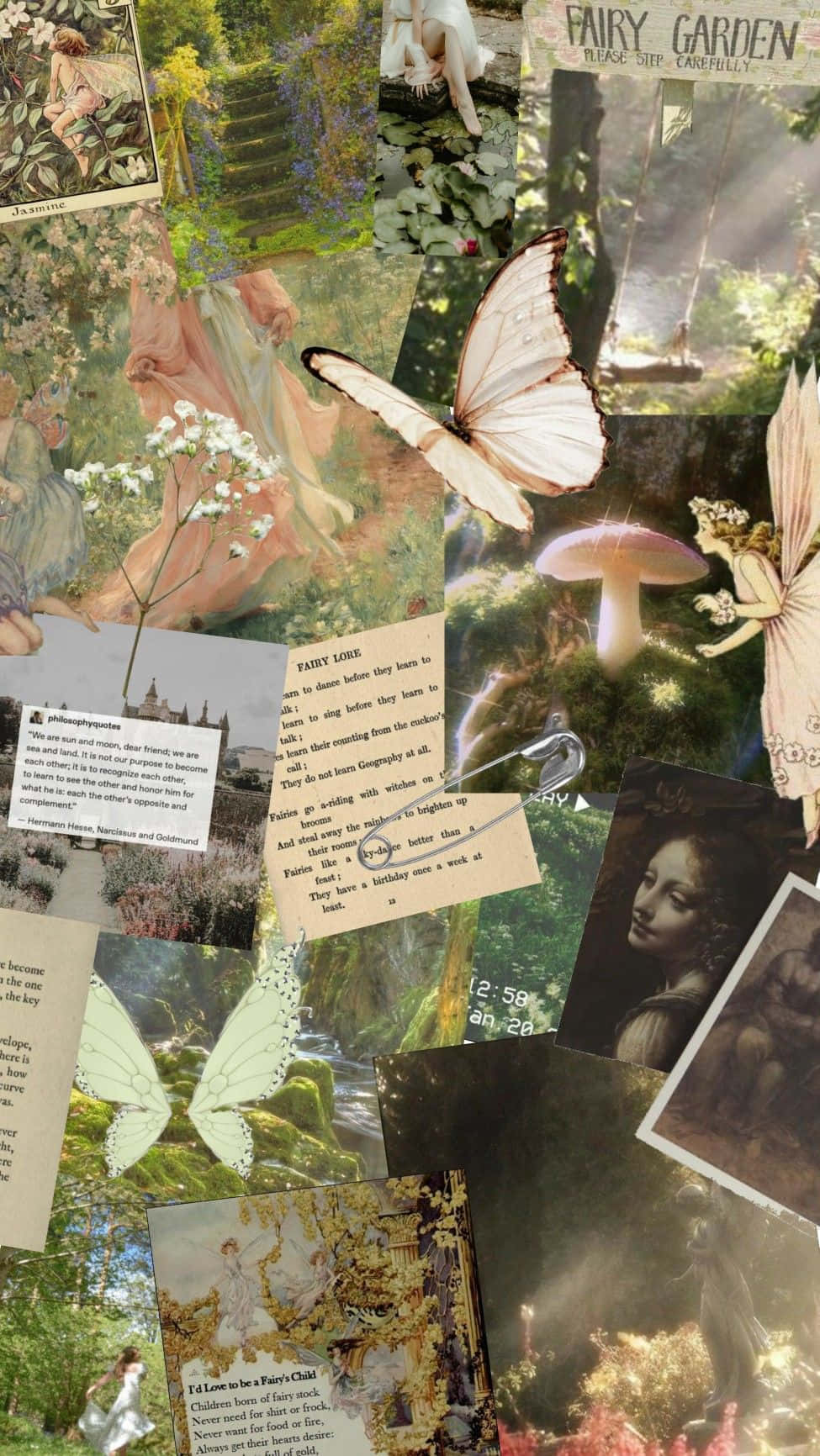 Yakapin ang Iyong Panloob na Mahika - Tuklasin ang Iyong Fairy Aesthetic Wallpaper