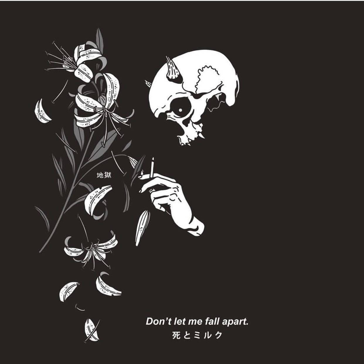 Yakapin ang Kadiliman para sa Kaakit-akit na Goth Aesthetic Wallpaper