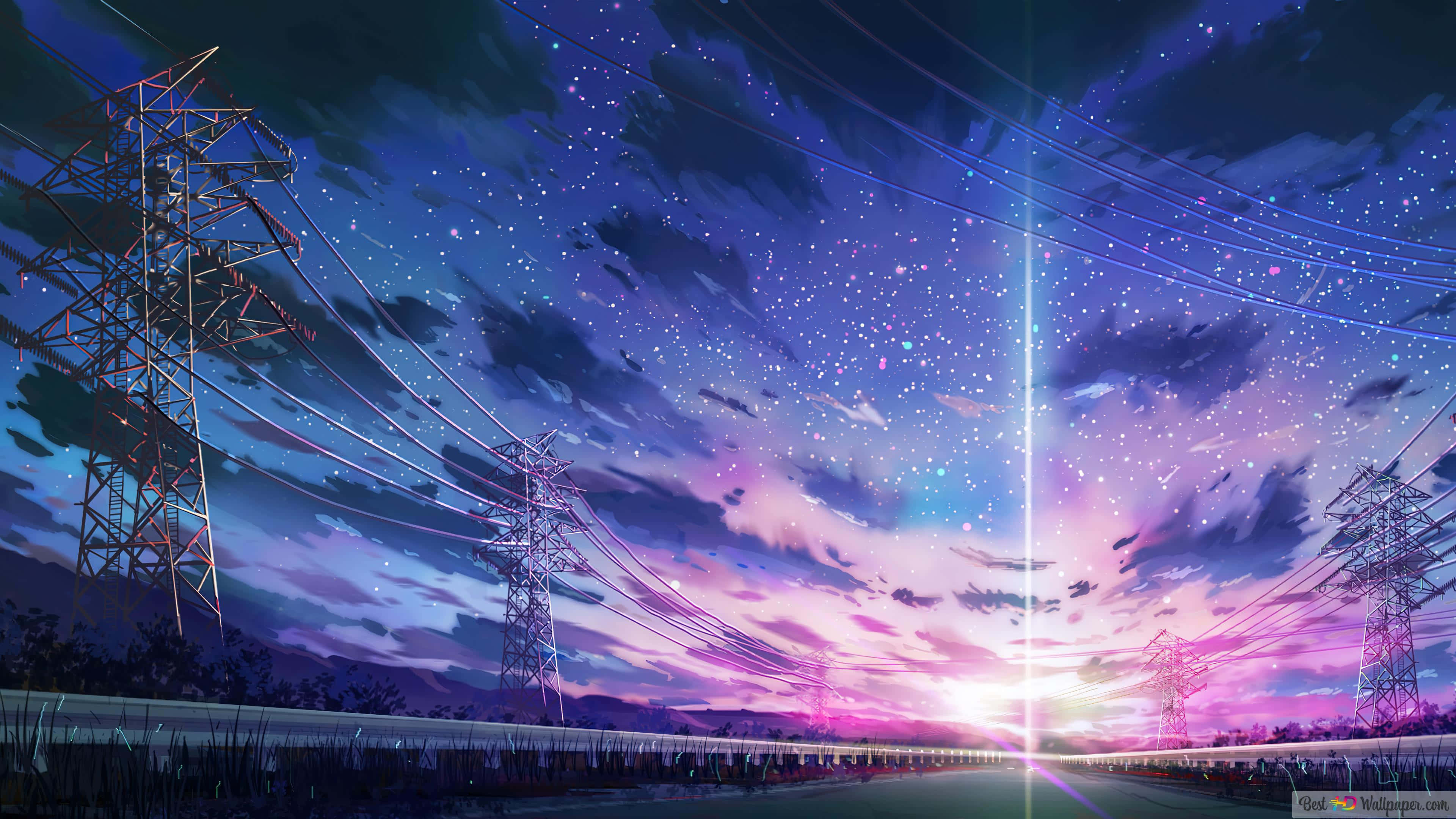 Yakapin ang mga kulay ng Anime 4K! Wallpaper