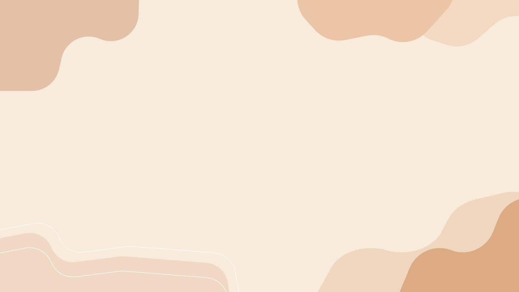 Yakapin ang natural na kagandahan gamit ang aesthetic na brown na background na ito. Wallpaper