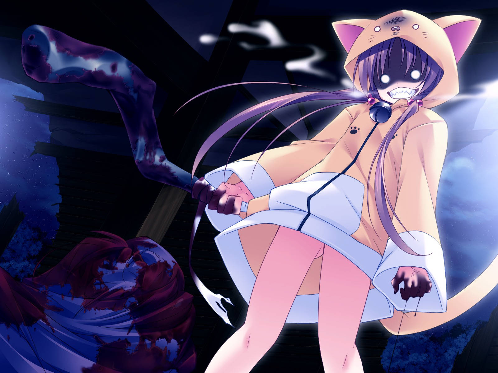 Yōsei Teikoku sa Anime Girl Hoodie Wallpaper
