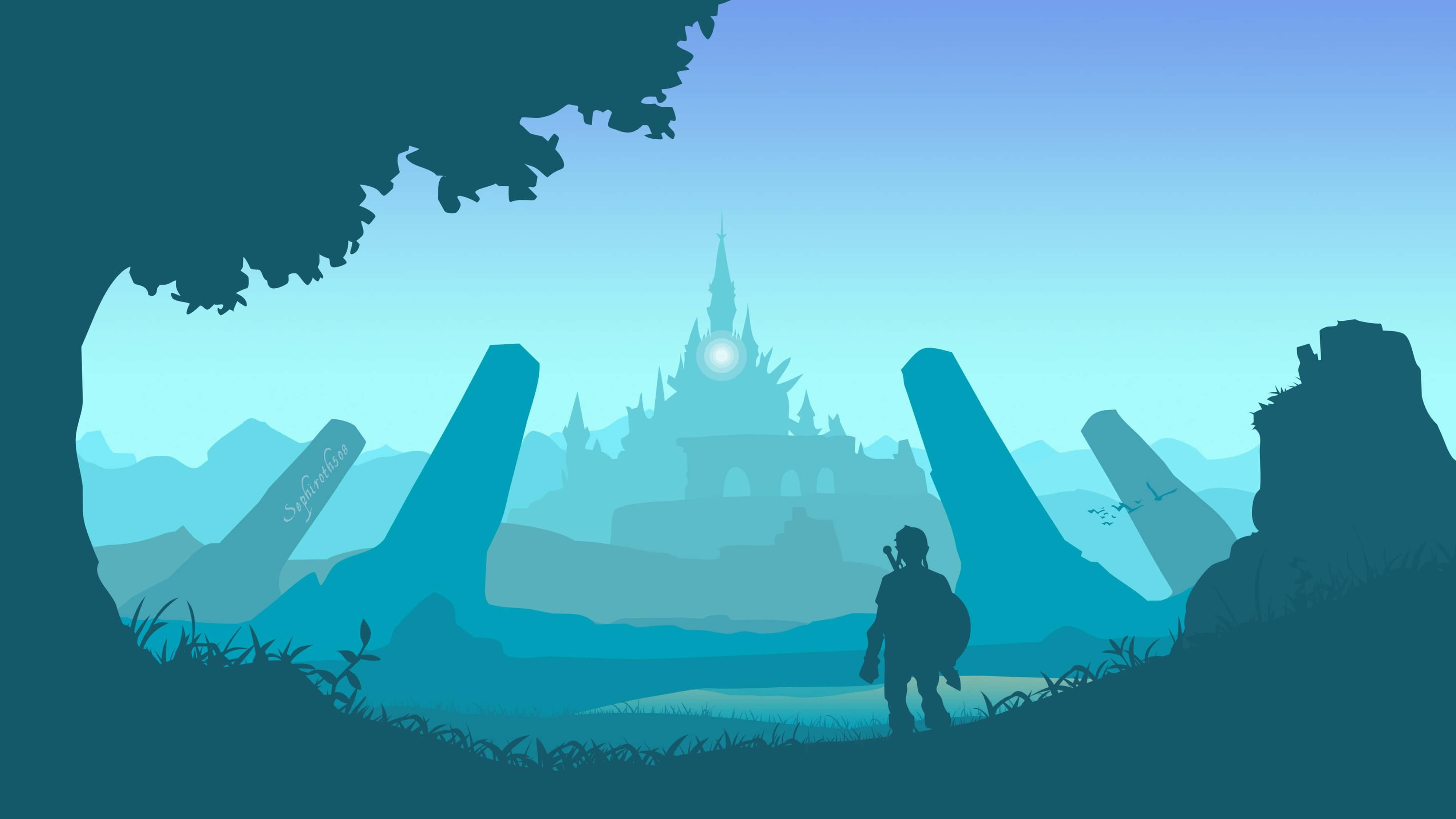 Zelda Breath Of The Wild 4K Kastilyo Wallpaper