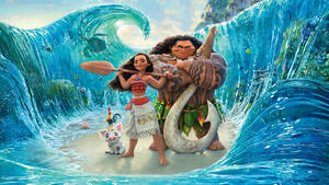 8k 7680x4320 Ultra Hd Resolution Desktop Moana