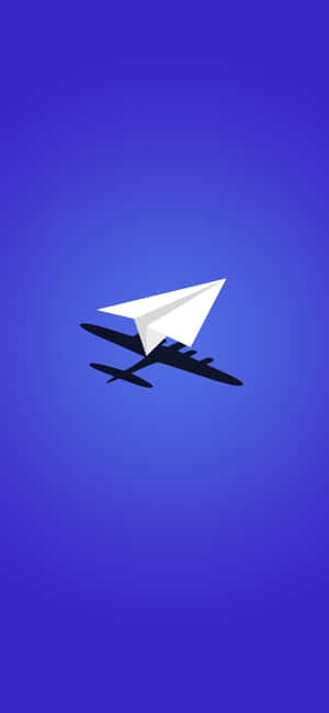 Iphone Xs Max Small Planes Background — Galaxy S24 Wallpaper