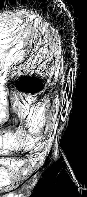 Michael Myers Iphone — Cartoon Halloween Wallpaper
