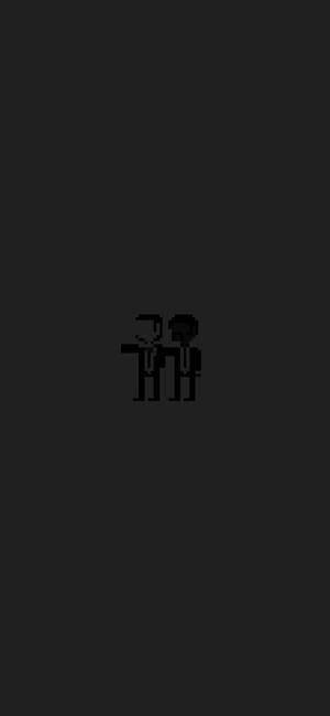 Dark Pixel — Samsung Galaxy S20 Wallpaper