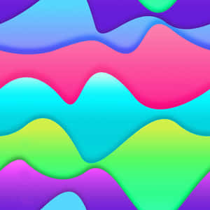 Wavy Background — iPad Air 13 Wallpaper