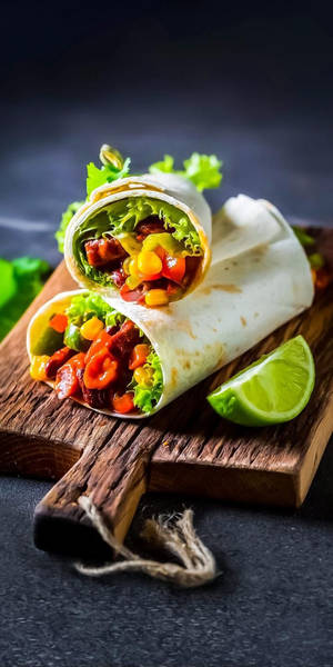 Chili Pepper Burrito wallpaper — 18:9 Wallpaper