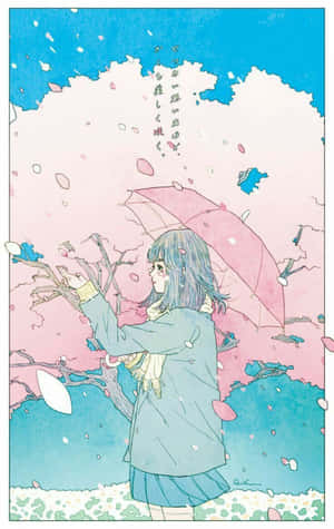 Japanese Anime Aesthetic — Tecno Megapad SE Wallpaper