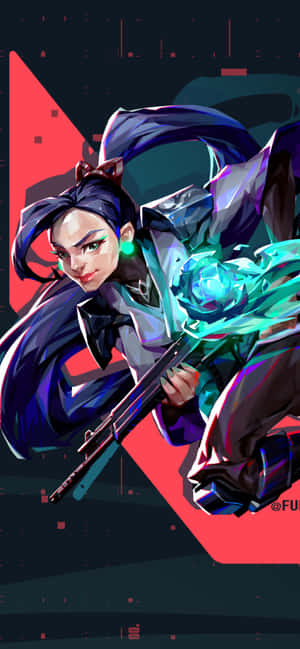 Valorant Sage — iPhone 16 Pro Max Wallpaper