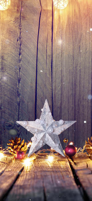 Bituin ng Pasko — iPhone 14 Pro Max Wallpaper