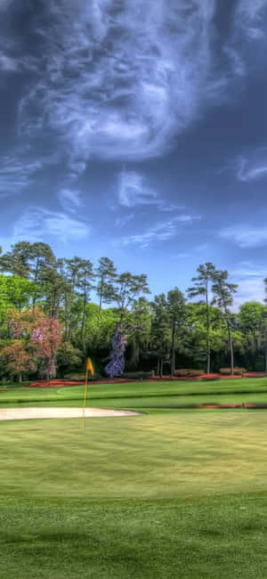 Iphone X Golf Course Background — iPhone 16 Pro Max Wallpaper