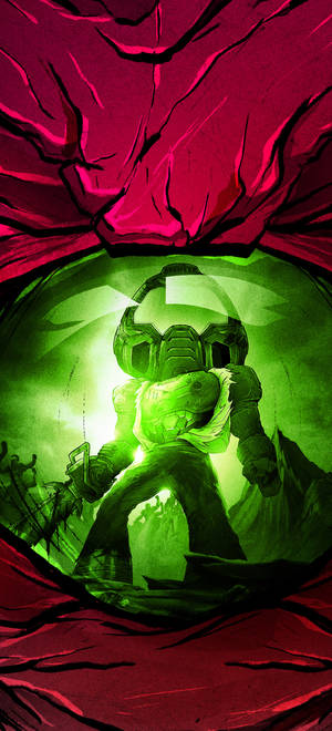 Doom Phone — Samsung S23 Wallpaper