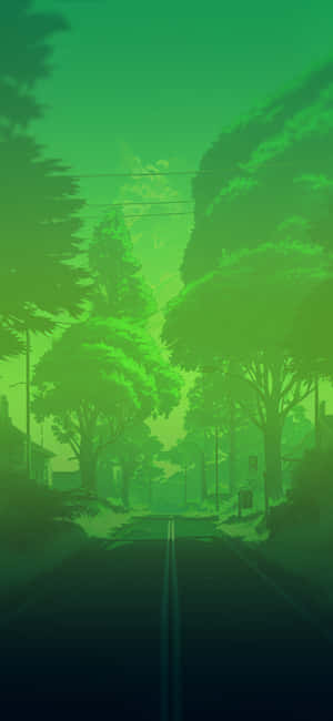 Green Aesthetic background — Redmi Note 14 Pro Wallpaper