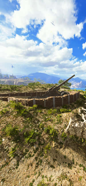 Hd Battlefield V Background — iPhone 16 Wallpaper