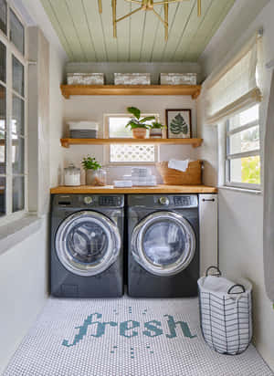 Mga Larawan ng Laundry — iPad 9th Generation Wallpaper