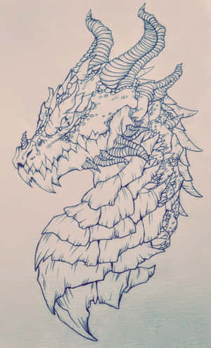Mga Larawan ng Perfil ng Dragon — Infinix Xpad 20 Pro Wallpaper