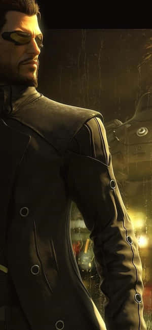Android Deus Ex Mankind Divided Background — Samsung Galaxy S20 Wallpaper