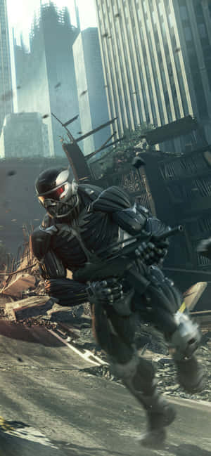 Iphone Xs Max Crysis Warhead Background — 1170x2532 Wallpaper