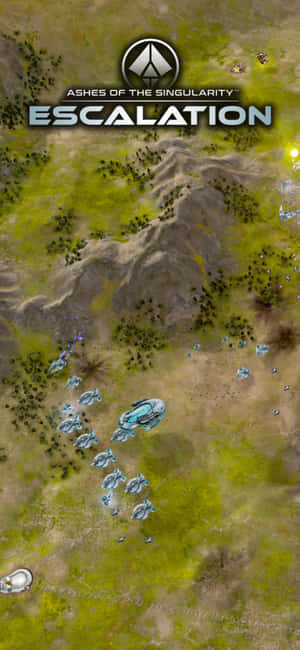 Iphone X Ashes Of The Singularity Escalation Background — iPhone Xs Max Wallpaper