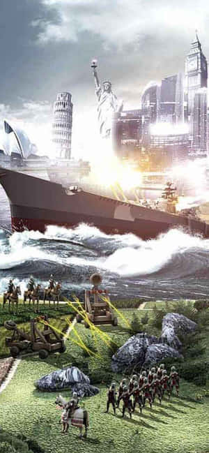 Iphone Xs Max Civilization V Background — Redmi Note 13 Pro Wallpaper