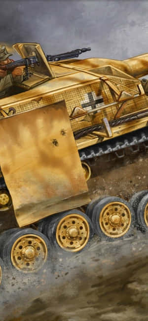 Iphone Xs Tanks Background — iPhone 14 Plus Wallpaper