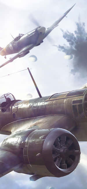 HD Battlefield V Background — iPhone 18 Pro Max Wallpaper