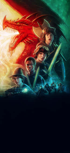 Dungeons And Dragons Phone — Galaxy A26 Wallpaper