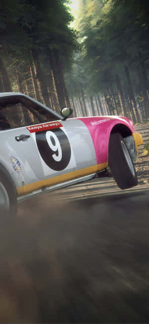 Iphone Xs Dirt Rally Background — iPhone 15 Pro Wallpaper