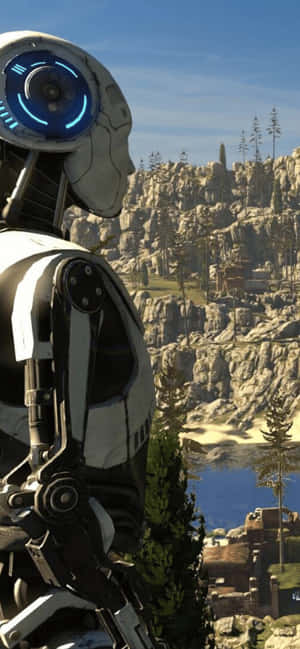 Iphone Xs Max The Talos Principle Background — iPhone 14 Plus Wallpaper