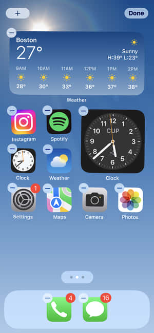 Widget Pictures — iPhone X Wallpaper